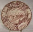 JONROTH CO Adams china SAN FRANCISCO Plate in Mulberry