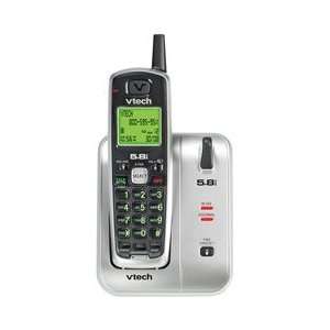  Vtech CDLSS PHONE 1 HANDSET 5.8GHZSILVER W/CALLER ID & C 