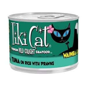  Tiki Cat Waimea Luau Tuna on Rice with Prawns Canned Cat 
