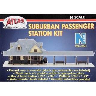  n scale train station