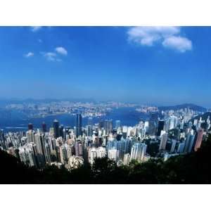  Majestic Hong Kong Harbor from Victoria Peak, Hong Kong 