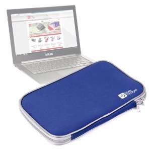  High Quality Neoprene Laptop Case Finished In Stylish Blue 