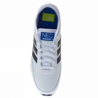Adidas V Racer Lea Uk Size White Trainers Shoes Mens New  