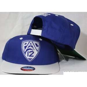  NCAA Pac 12 Snapback Blue / White Two Tone Snap Back Hat 