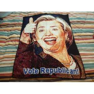  Hilary Clinton Vote Republican Photo Throw Everything 