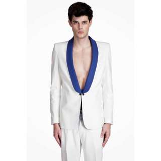 White tuxedo jacket from Maison Martin Margiela Size 50  