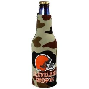  CLEVELAND BROWNS CAMO BOTTLE SUIT KOOZIE COOZIE COOLER 