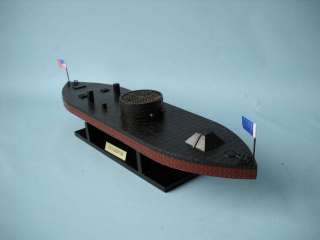 Uss Monitor 21 Model Civil War Model Ship NEW  