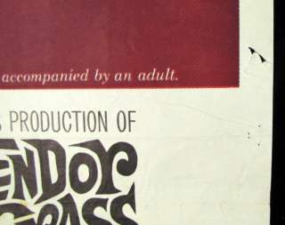 Splendor in the Grass Original Poster 1961 Wood Beatty  