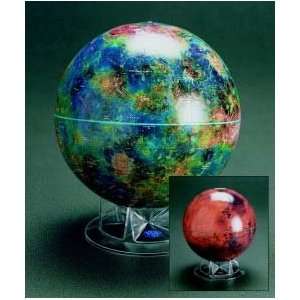 Venus Globe   12 With Clear Acrylic Stand  Industrial 