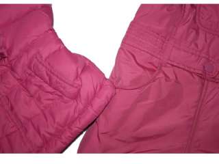 Girl Baby Gap Warmest Jacket Coat Down Puffer Pink Snow Ski Bibs Pants 