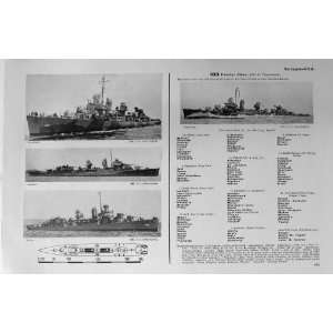    54 America Ships Radford Ammen Cony Hobby Bancroft