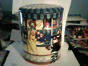 2007 McDonalds Cookie Jar featuring Hamburgler & Ronald McDonald NIB 