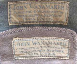 Vintage Sterling Silver Storage Bags 2   John Wanamaker  