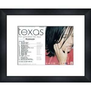  TEXAS Greatest Hits UK Tour 2001   Custom Framed Original 