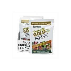  of Life Gold, Energy Shake, Tropical Berry Flavor, 8 Packets, 1.2 