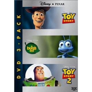   Disney Pixar DVD Three Pack (Toy Story/A 