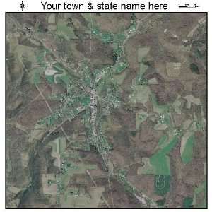  Aerial Photography Map of Amsterdam, Ohio 2010 OH 
