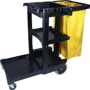  SEPTLS640617388BLA   Janitor Cart/Cleaning Trolley