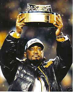 Coach Mike Tomlin Steelers 2008 AFC Champs c584  