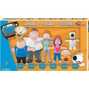    Family Guy Bendable 6 Piece Set by NJ Croce