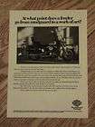 1949 July Harley Davidson Motorcycle Advertisement  