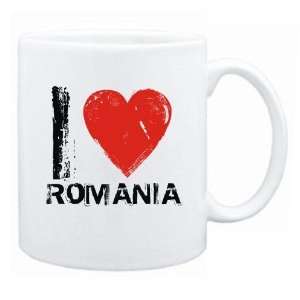  New  I Love Romania  Mug Country