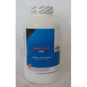  Super EPA Omega 3 Fish Oil 50%   1,200 mg x 300 softgels 