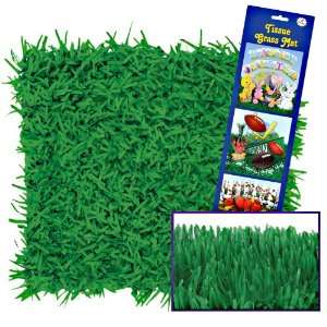  Lets Party By Beistle Company Green Grass Tissue Mats 