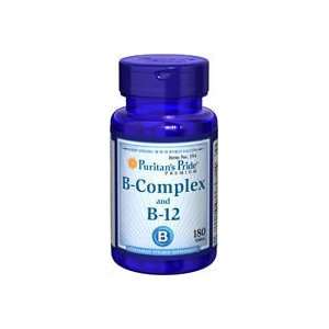  Vitamin B Complex And Vitamin B 12 180 Tablets Health 