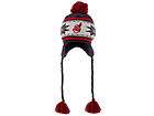   Indians Striped Snowflake MLB Knit Beanie Hat Cap New Era Chief Wahoo