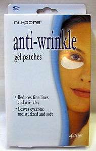120 Nu Pore ANTI WRINKLE Gel Patches Anti Aging NEW  