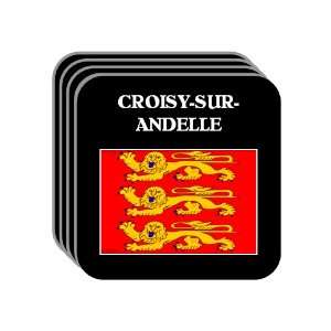   Upper Normandy)   CROISY SUR ANDELLE Set of 4 Mini Mousepad Coasters