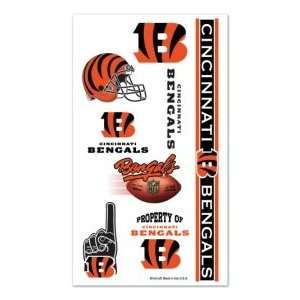  Cincinnati Bengals Temporary Tattoos