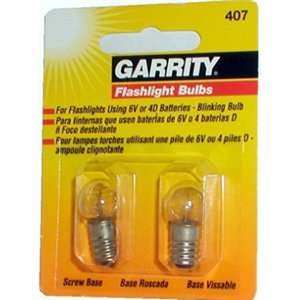  Garrity #B407GST12N 2PK F#407 Flash Bulb