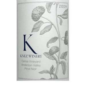 2009 Knez Pinot Noir Anderson Valley Cerise Vineyard 750ml 