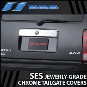  2007 2011 Dodge Nitro SES Chrome Tailgate Handle Cover 