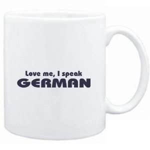 Mug White  LOVE ME, I SPEAK German  Languages  Sports 