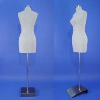 Brand New Gray Female Mannequin Dress Form F03 G   