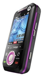 New Verizon Motorola Purple A455 Rival Vcast Cell Phone 723755889552 