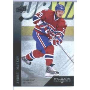 2009 /10 Upper Deck Black Diamond Hockey # 44 Andrei Markov Canadiens 