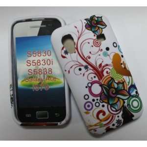  mobile palace  White butterfly silicone case cover for 