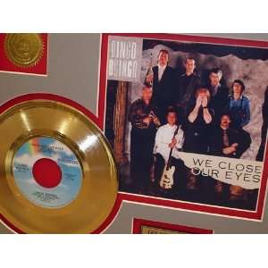   OINGO BOINGO Gold Record Limited Edition Collectible