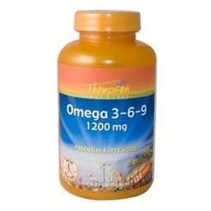  Thompson Essential Fatty Acids Omega 3.6.9 1,200 mg 120 