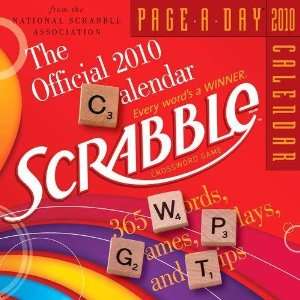   Scrabble Page A Day 2010 Daily Boxed Calendar