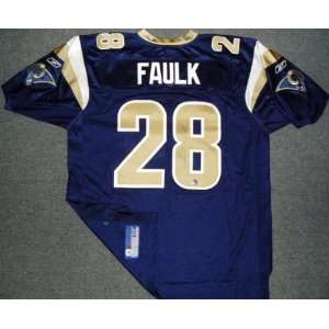  Marshall Faulk Signed Jersey   Authentic Sports 