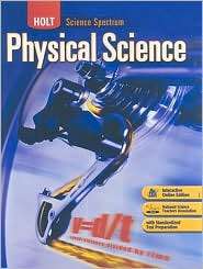 Holt Science Spectrum Physical Science Student Edition 2008 