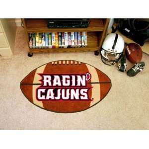 Louisiana Lafayette Football Rug