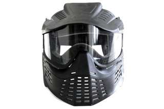 Force TSL Full Face Tactical Airsoft Protection Clear Face Mask w 