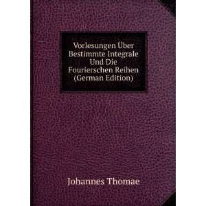   Reihen (German Edition) Johannes Thomae  Books